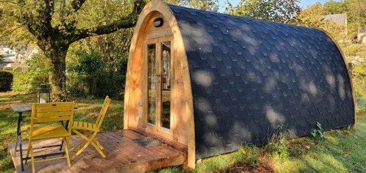 Cabane 2/3 Pers Au Camping Les Patis Nazelles-Negron Exterior foto